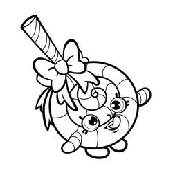 Раскраска: Shopkins (Игрушки и Игры) #195811 - Бесплатные раскраски для печати