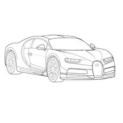 Раскраска: Bugatti (Транспорт) #218679 - Бесплатные раскраски для печати