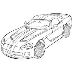 Раскраска: Ferrari (Транспорт) #186881 - Бесплатные раскраски для печати