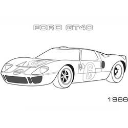 Раскраска: Ford (Транспорт) #174187 - Бесплатные раскраски для печати
