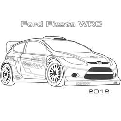 Раскраска: Ford (Транспорт) #174191 - Бесплатные раскраски для печати