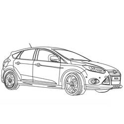 Раскраска: Ford (Транспорт) #174192 - Бесплатные раскраски для печати