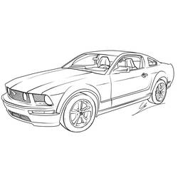 Раскраска: Ford (Транспорт) #174202 - Бесплатные раскраски для печати