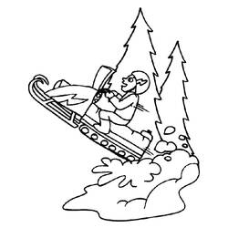 Раскраска: Гидроцикл (Транспорт) #139994 - Бесплатные раскраски для печати