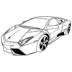 Раскраска: Lamborghini (Транспорт) #174224 - Бесплатные раскраски для печати