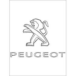 Раскраска: Peugeot (Транспорт) #206125 - Бесплатные раскраски для печати