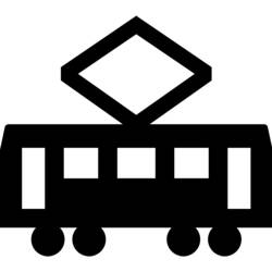 Раскраска: Дорожный знак (Транспорт) #119143 - Бесплатные раскраски для печати