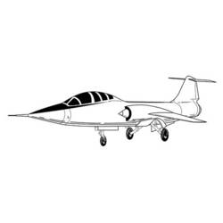 Раскраска: Военные самолеты (Транспорт) #141074 - Бесплатные раскраски для печати