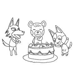 Раскраска: Animal Crossing (Видеоигры) #179117 - Бесплатные раскраски для печати