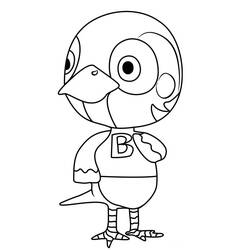 Раскраска: Animal Crossing (Видеоигры) #179119 - Бесплатные раскраски для печати