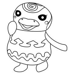 Раскраска: Animal Crossing (Видеоигры) #179120 - Бесплатные раскраски для печати