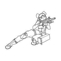 Раскраска: Apex Legends (Видеоигры) #184329 - Бесплатные раскраски для печати