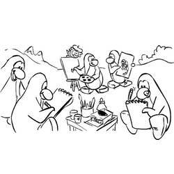 Раскраска: Club Penguin (Видеоигры) #170319 - Бесплатные раскраски для печати