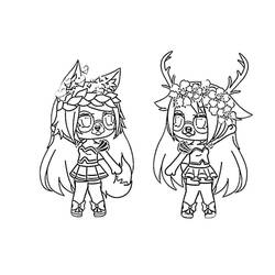 Раскраска: Gacha Life (Видеоигры) #174501 - Бесплатные раскраски для печати