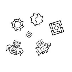 Раскраска: Geometry Dash (Видеоигры) #221093 - Бесплатные раскраски для печати