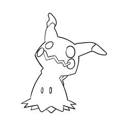 Раскраска: Mimikyu (Видеоигры) #181571 - Бесплатные раскраски для печати