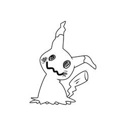 Раскраска: Mimikyu (Видеоигры) #181572 - Бесплатные раскраски для печати