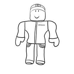 Раскраски: Роблокс - Бесплатные раскраски для печати