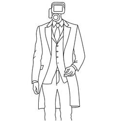 Раскраска: Skibidi Toilet (Видеоигры) #194254 - Бесплатные раскраски для печати