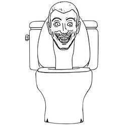 Раскраска: Skibidi Toilet (Видеоигры) #194266 - Бесплатные раскраски для печати