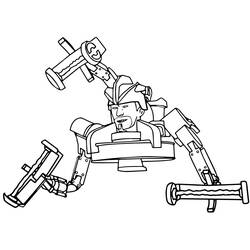 Раскраски: Skibidi Toilet - Бесплатные раскраски для печати