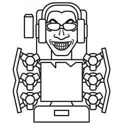 Раскраска: Skibidi Toilet (Видеоигры) #214865 - Бесплатные раскраски для печати