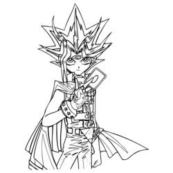 Раскраска: Ю-Ги-О! (Видеоигры) #52965 - Бесплатные раскраски для печати