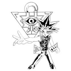 Раскраска: Ю-Ги-О! (Видеоигры) #52999 - Бесплатные раскраски для печати