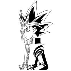 Раскраска: Ю-Ги-О! (Видеоигры) #53132 - Бесплатные раскраски для печати