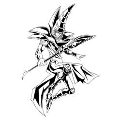 Раскраска: Ю-Ги-О! (Видеоигры) #53149 - Бесплатные раскраски для печати